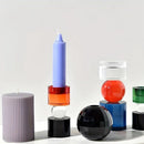 Colorful Geometric Candle Holder