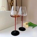 Verres à vin élégants