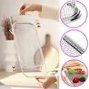 Collapsible Stainless Steel Over-the-Sink Strainer & Drain Basket