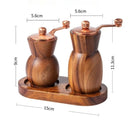 Juego de molinillos de sal y pimienta