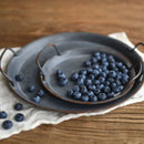 Retro Round Iron Tray