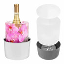ice bottle mold, ice wine cooler, ice bottle holder, champagne chiller, wine party table decor