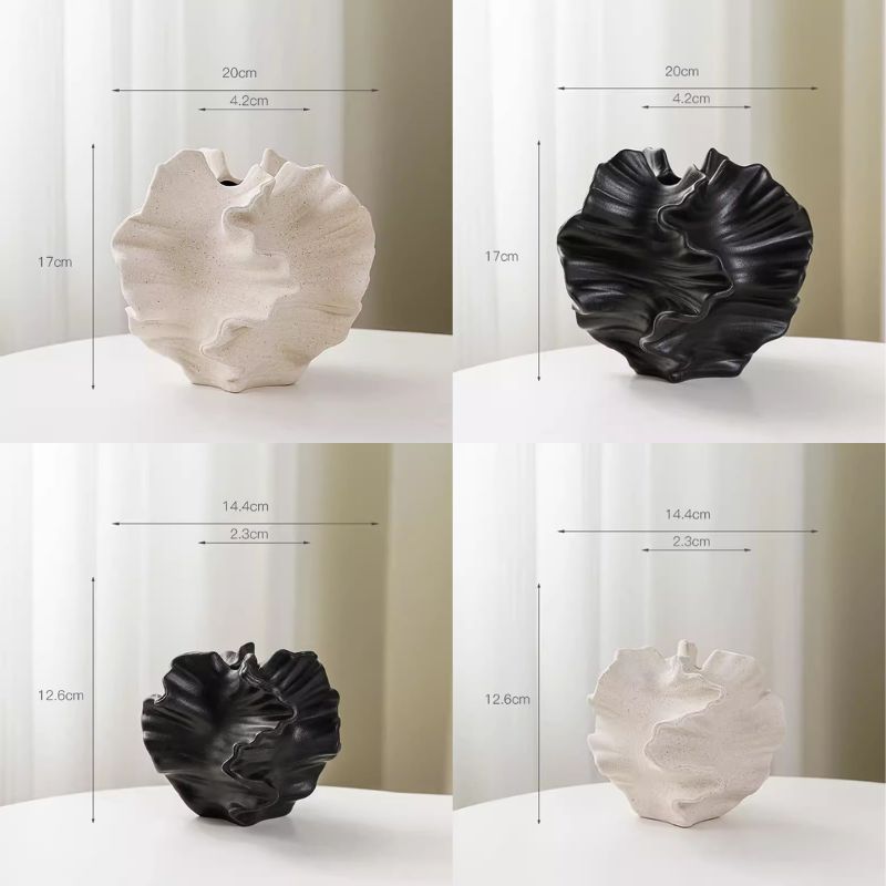 Unregelmäßige Keramikvase