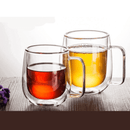 Glass Double-Walled Mugs Dual - 2/4 Pieces