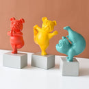 Bulldog Zen Sculpture