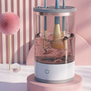 Nettoyeur de pinceaux de maquillage électrique - 3 en 1
