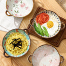 Ceramic Bowl with Handles – Oven & Microwave Safe