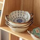 Ceramic Bowl with Handles – Oven & Microwave Safe
