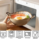 Ceramic Bowl with Handles – Oven & Microwave Safe