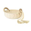 Wooden Decorative Bowl with Table Ring