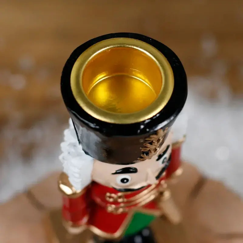 Nutcracker Christmas Candle Holder – Table Decoration