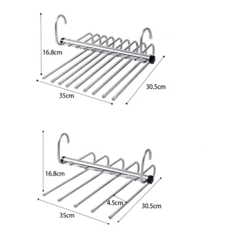 Foldable Multi-Purpose Hanger