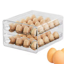 Double-Layer Egg Organizer - 40 Slots