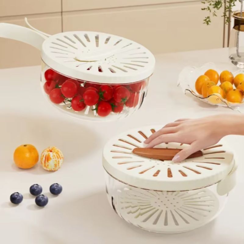 Fruit Storage Container with Drain