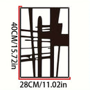 Metal Abstract Art Frame