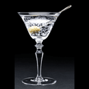 Frosted Martini Glass