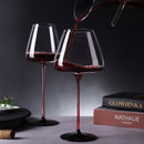 Verres à vin élégants