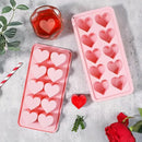 Heart-Shaped Silicone Ice Cube Tray