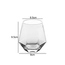 Hexagon Glass Bottle – 5-Piece Set