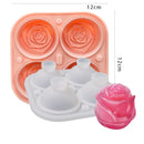 Rose-Shaped Ice Cube Tray- IceRose