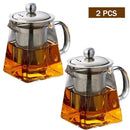 Glass Elegance Infuser Teapot