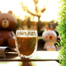 Double Glass Cup with Star