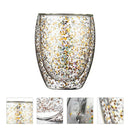 Double Glass Cup with Star