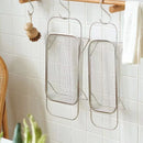 Collapsible Stainless Steel Over-the-Sink Strainer & Drain Basket