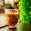 Double Glass Cup with Star