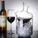 wine decanter, glass wine decanter, modern decanter, wine aerator, ice base decanter, wine accessories, elegant wine gift
