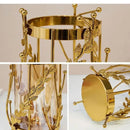 Majestic Wine Bottle Holder — elegant metal and glass design for wine bottles and table décor. Modern accessory by Trustique.