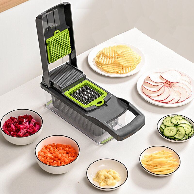 Multifunktionaler Hobel und Reibe - 12 in 1 