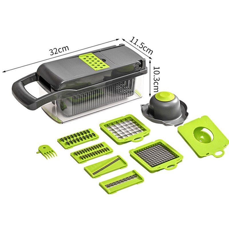 Multifunktionaler Hobel und Reibe - 12 in 1 