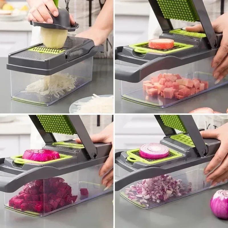 Multifunktionaler Hobel und Reibe - 12 in 1 