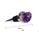 Bouchon à vin en pierre radieuse