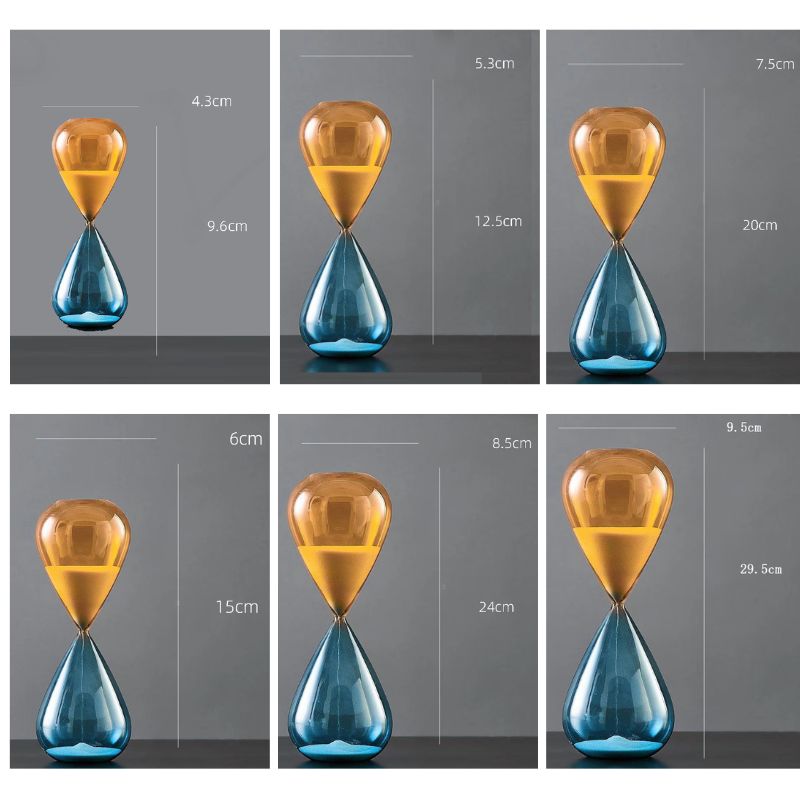 Sanduhr aus Zenith-Glas