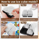 3D Sculpted Silicone Ice Tray