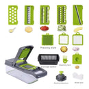 Multifunctional Slicer and Grater- 12 in 1