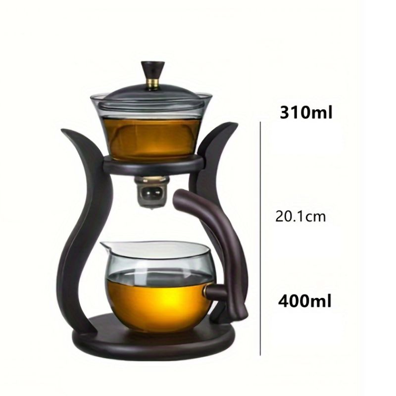 Service à thé avec infuseur et plateau magnétique