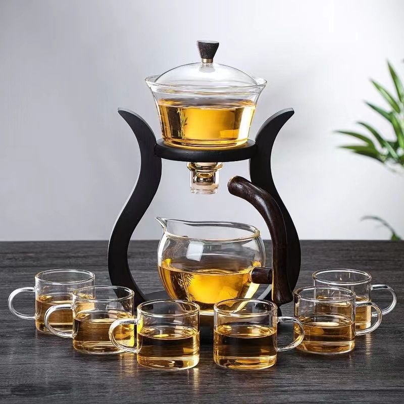 Service à thé avec infuseur et plateau magnétique