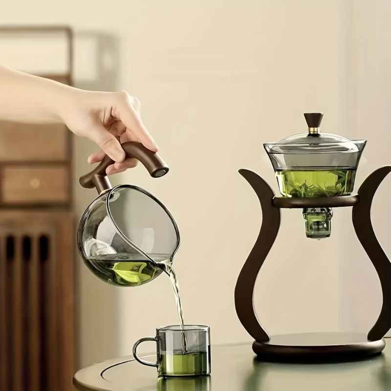 Service à thé avec infuseur et plateau magnétique