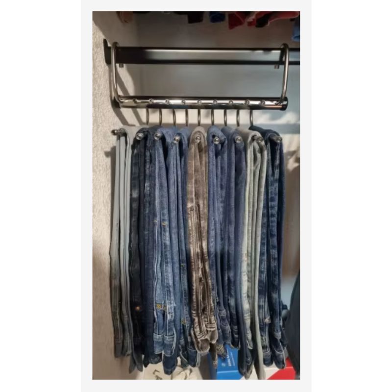 Foldable Multi-Purpose Hanger