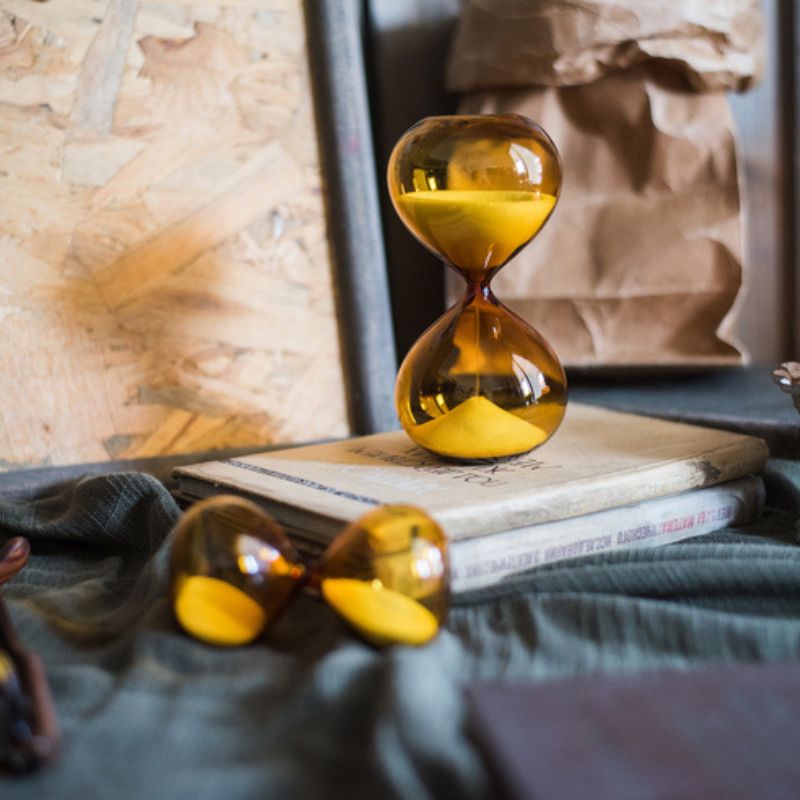 Solara Sanduhr aus Glas 