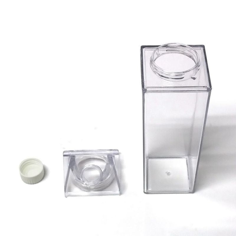 Transparente Getränkeflasche