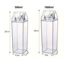 Transparent Beverage Bottle