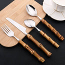 Bamboe bestekset - 16 stuks