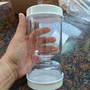 Pot à cornichons multi-usages avec égouttoir à liquide 