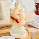 Pot à cornichons multi-usages avec égouttoir à liquide 