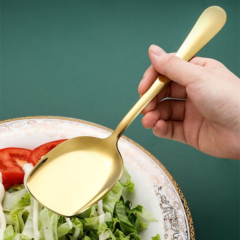 Servierlöffel aus Edelstahl