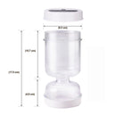 Pot à cornichons multi-usages avec égouttoir à liquide 